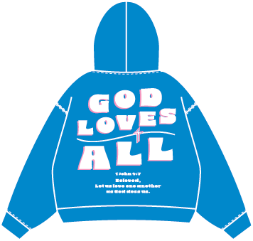 God Loves All hoodie