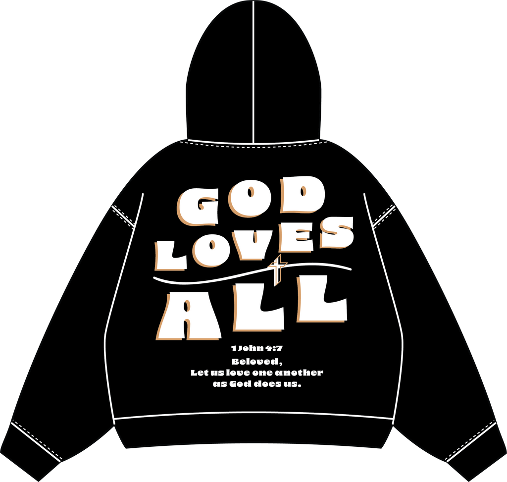 God Loves All hoodie